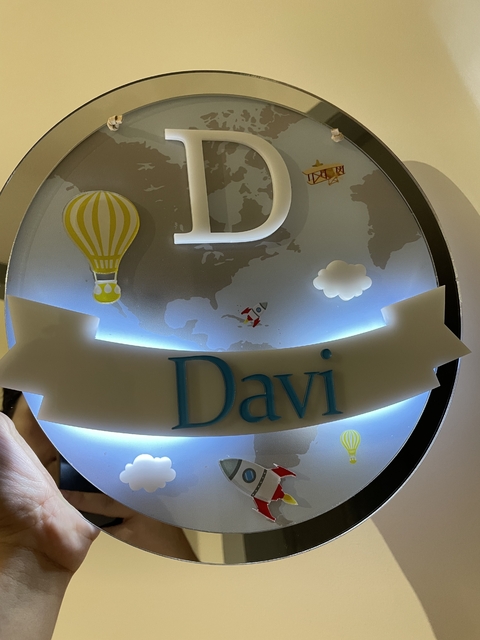 Led Mapa - Personalize como quiser