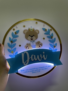 Led urso príncipe 2- Personalize como quiser - loja online