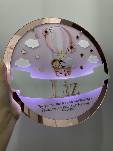 Led safari menina - Personalize como quiser - 3