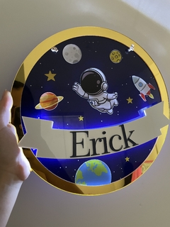 Led astronauta - Personalize como quiser - comprar online