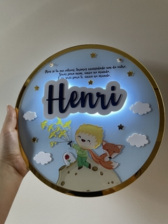 Led pequeno príncipe - Personalize como quiser - comprar online