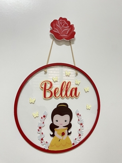 Porta Maternidade acrílico - princesa - comprar online