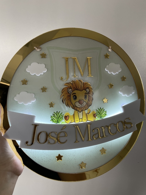 Led leão - Personalize como quiser - 4