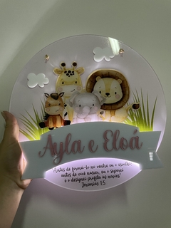 Led safari menina - Personalize como quiser - 2 - comprar online