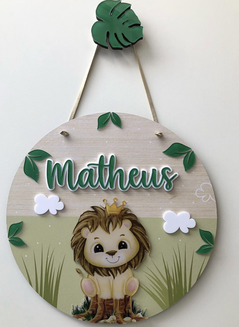 Porta maternidade mdf - safari 6