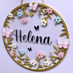 Porta Maternidade - Floral na internet