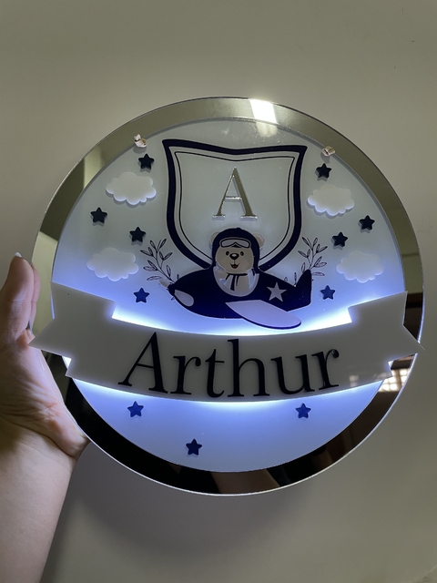 Led aviador 4 - Personalize como quiser