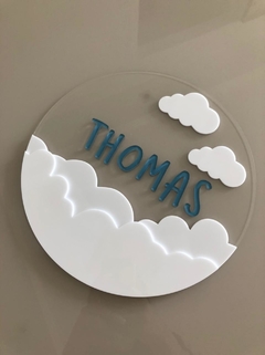 Porta Maternidade - Nuvens 1