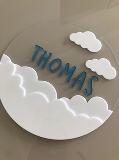 Porta Maternidade - Nuvens 1 - comprar online