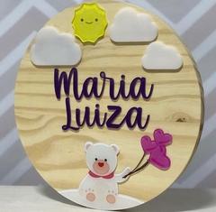 Porta Maternidade - Ursinha
