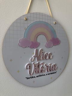 Porta Maternidade - Arco-íris
