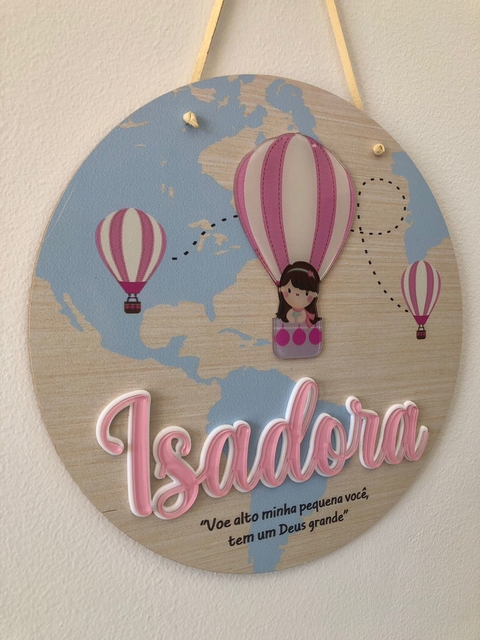 Porta Maternidade - Mapa + Balão