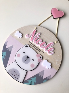 Personalize seu próprio tema - FUNDO EM MDF - Quadros - Porta maternidade - Frases Decorativas - Presentes | Sweet Decor