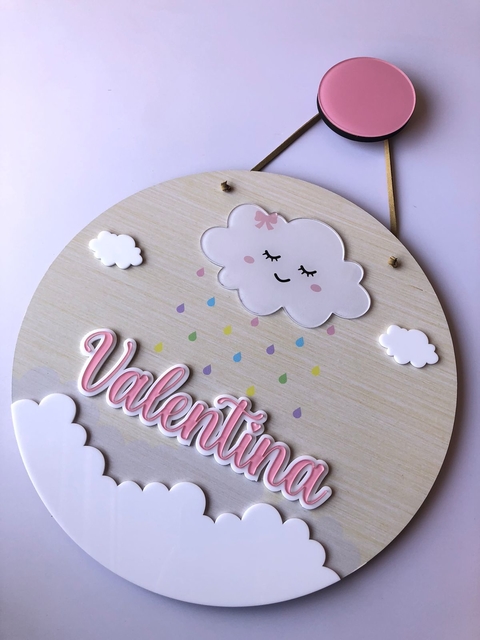 Porta Maternidade - Chuva de bênçãos