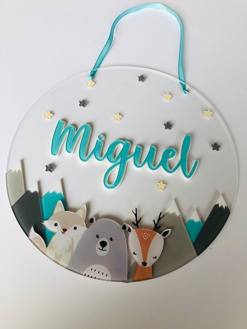 Porta Maternidade - Montanhas