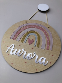 Porta Maternidade - Arco-íris 2