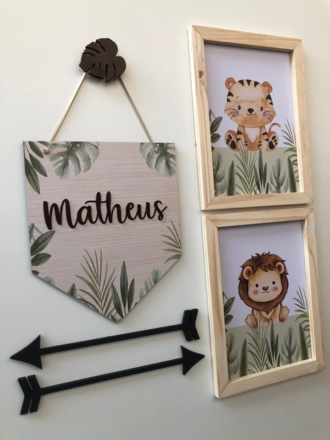 Kit safari flâmula - PERSONALIZE COMO QUISER