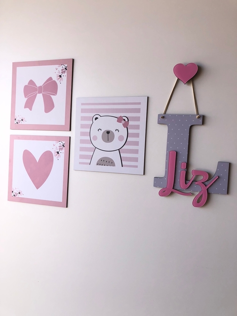 Kit Urso feminino - PERSONALIZE COMO QUISER