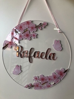 Porta Maternidade - floral na internet