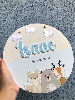 Porta Maternidade - raposa - veado - urso na internet