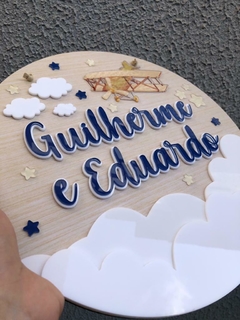 Porta Maternidade - avião - comprar online