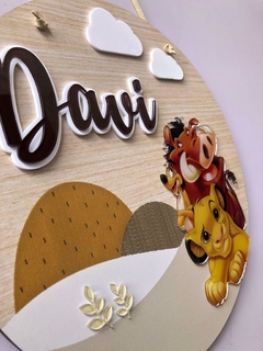 Porta Maternidade - Rei leão na internet