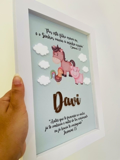 Porta Maternidade - Quadro - Personalize como quiser
