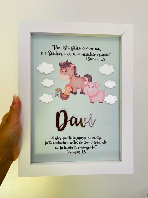 Porta Maternidade - Quadro - Personalize como quiser