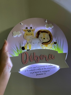Led safari menina - Personalize como quiser - comprar online