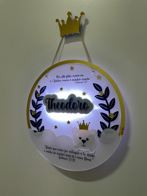 Led urso príncipe - Personalize como quiser