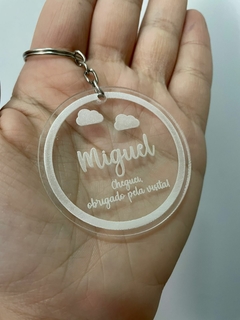 Chaveiro bolinha menino