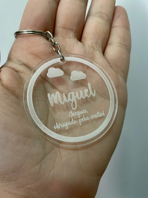 Chaveiro bolinha menino