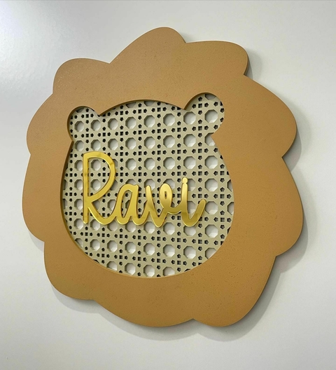 Porta Maternidade - BOHO Leão