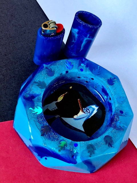 Cinzeiro Hexágono Big - Sob Encomenda