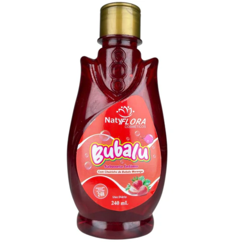 SABONETE INTIMO BUBALU MORANGO 240ML NATYFLORA