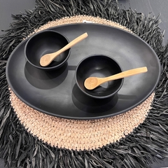 BANDEJA BLACK OVAL - comprar online