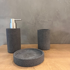 SET BAÑO GRANATE