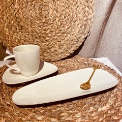 TAZA Y PLATO MALBA
