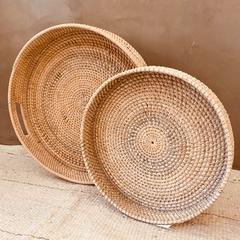 BANDEJA RATTAN MIKA - tienda online
