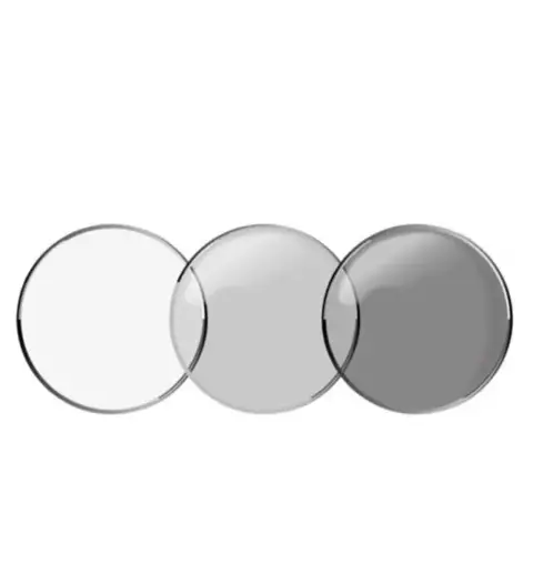 Par de lentes - fotossensível + antirreflexo - Com grau