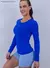 BLUSA MANGA LONGA- Azul Bic na internet