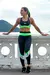 LEGGING RUNNING RK - Preto/Verde