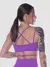 Top Comfort com tiras - Roxo Púrpura - comprar online