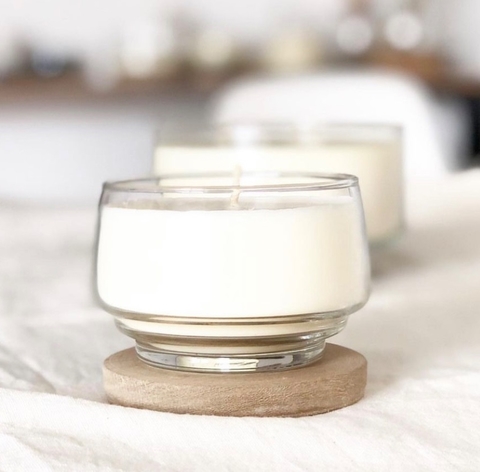 Vela Mónaco + base de guayubira