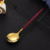 Set x4 Cucharas Largas 21cm Doradas - comprar online