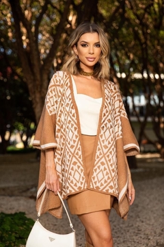 Poncho tricot Agatha