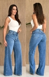 -+.Calça Wide leg clara - comprar online