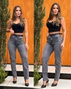 calça jeans mom black - comprar online