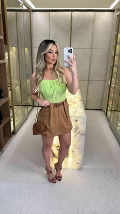 Imagem do Cropped tomara que caia tricot Elisa