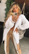 cardigan pipoca